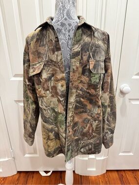 Cabela's Men's Camouflage Field Scentlok Jacket Sz. M Hunting Outdoors